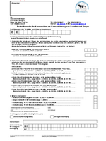 Bestellformular für Kennzeichen (Brandenburg)